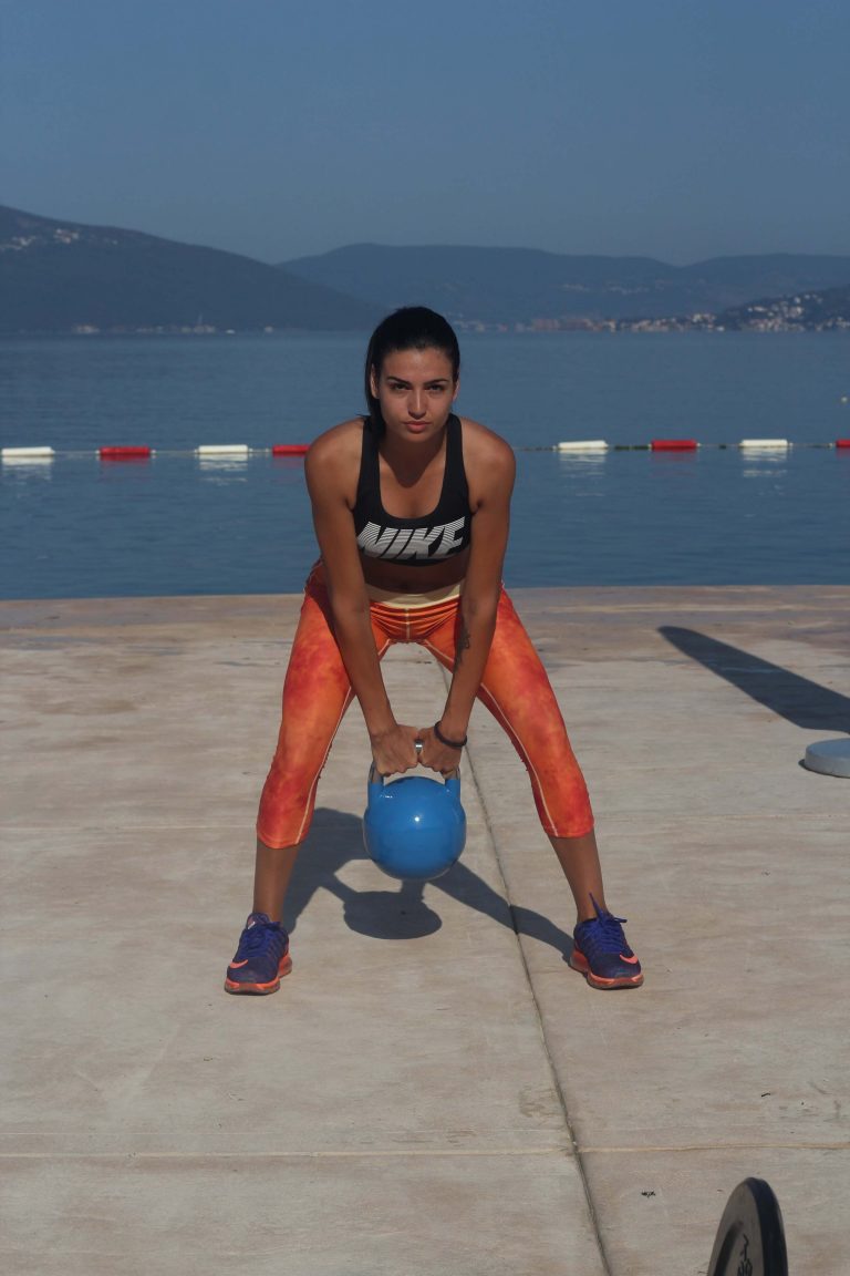 Kettlebell pull up